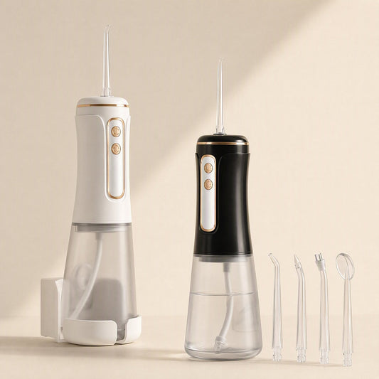 Portable electric oral irrigator with a 300–400 mL capacity and three gear levels - view 2