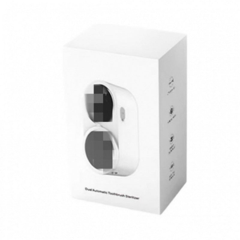 Cross-Border Hot-Selling Toothbrush Disinfection Box Uv Sterilization Double Wall-Mounted Toothbrush Sterilizer Amazon Hot-Selling Toothbrush Box - image 5