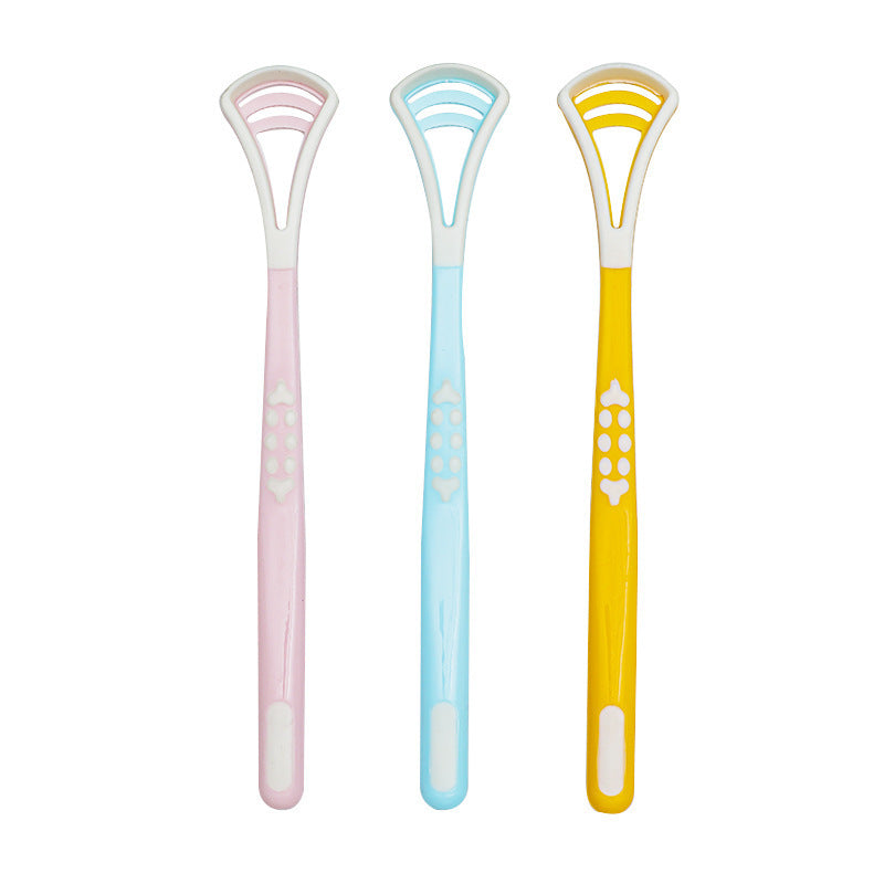 New silicone tongue scraper dual-use toothpick tongue cleaner, foldable tongue brush, tongue scraper, cross-border wholesale - image 5
