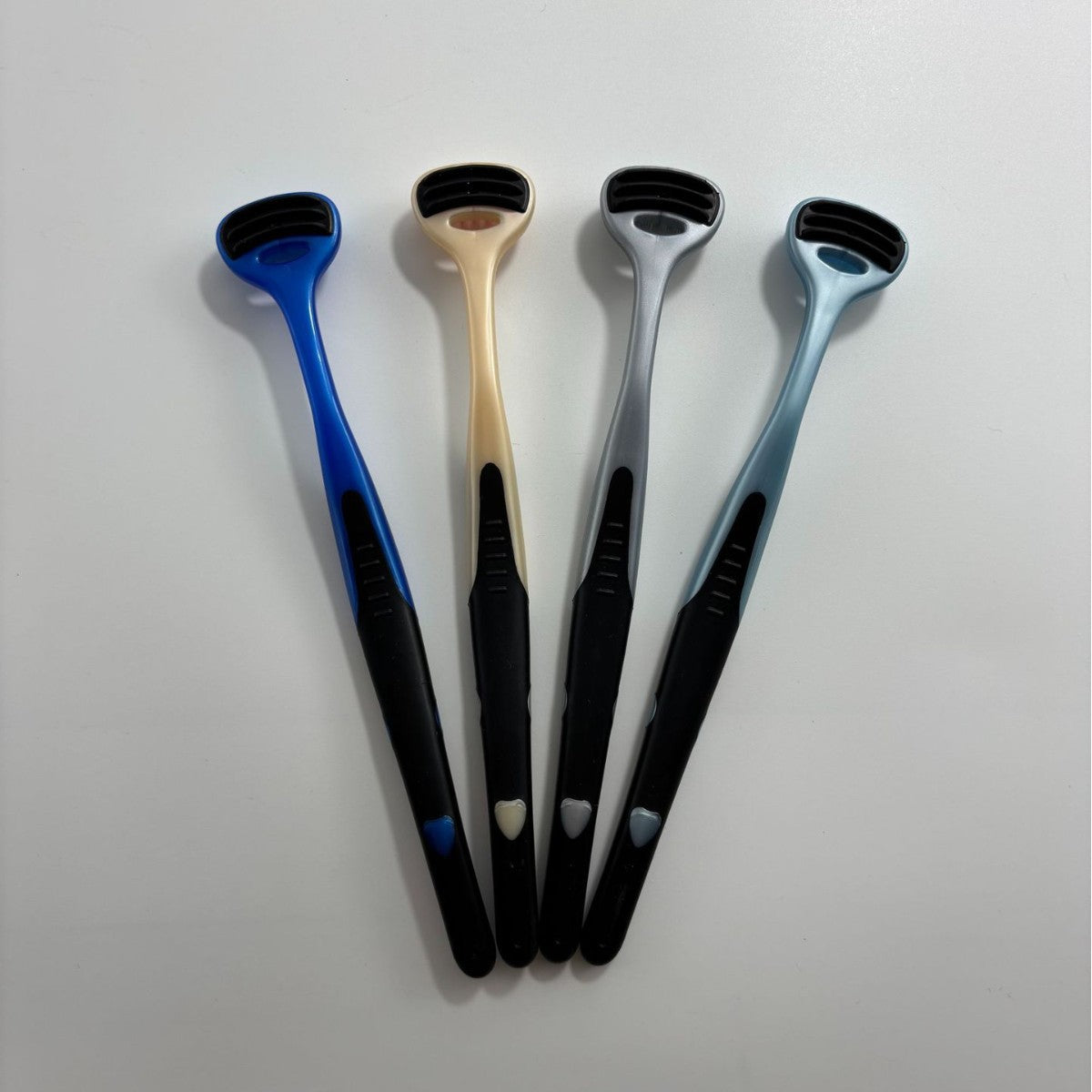 Kouyu multifunctional tongue scraper, silicone tongue brush, individually packaged, dual-effect tongue cleaner, toothbrush with soft bristles, wholesale - image 2