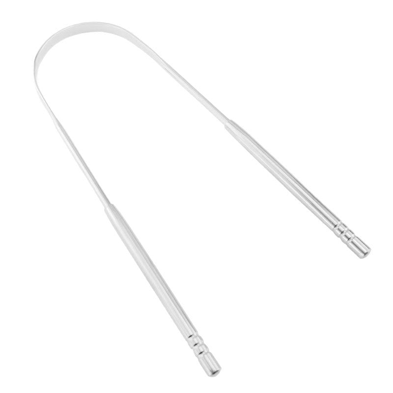 Stainless steel tongue scraper for adults, bad breath remover, tongue cleaner, tongue brush, U-shaped tongue scraper, tongue scraper board - image 5