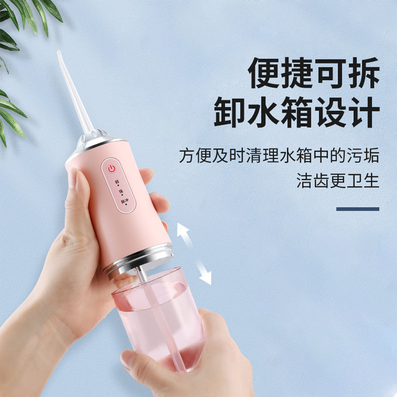 Cross-border best-selling electric dental irrigator, portable home dental cleaner, oral cleaning device, tartar remover, dental irrigator wholesale - image 3