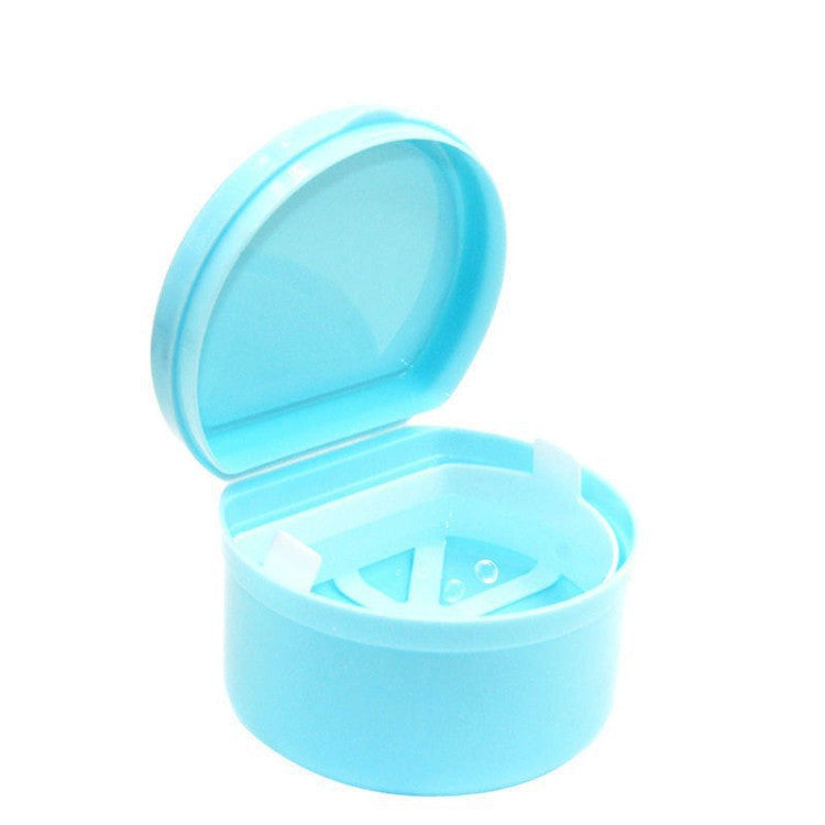 Dental retainer case, denture case, storage and cleaning box, portable soaking case, oral denture case, dental storage box - image 5
