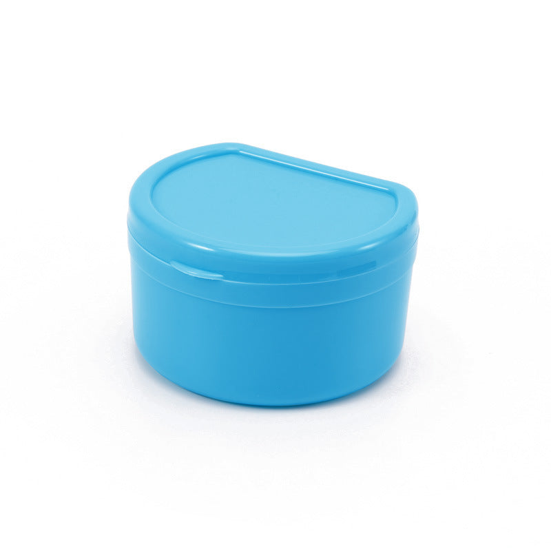 Dental retainer case, denture case, storage and cleaning box, portable soaking case, oral denture case, dental storage and organizer box - image 5