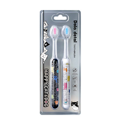 Adult toothbrush with soft bristles, high-quality household use, special for men and women, couple's set, antibacterial small head toothbrush, wholesale - image 5