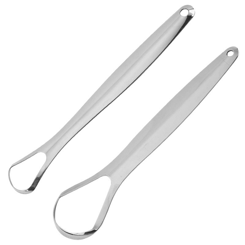 Wholesale manufacturer of stainless steel tongue scrapers, tongue coating cleaning tools, oral scrapers, stainless steel tongue plates, tongue coating scrapers - image 4