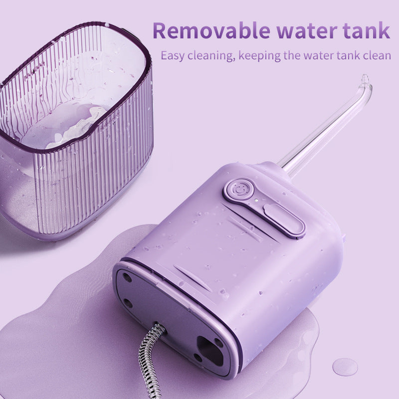 New MINI Oral Irrigator, Portable Home and Outdoor Dental Cleaner, Water Flosser for Orthodontic Use, Teeth Cleaning for Children - image 2