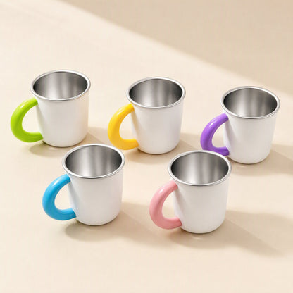 Round 316 stainless steel mouthwash cup with a 300ml capacity - view 2