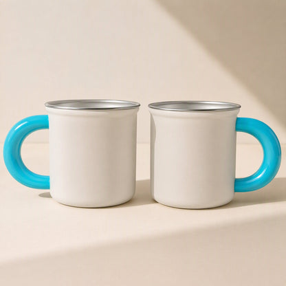 Round 316 stainless steel mouthwash cup with a 300ml capacity - view 3