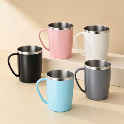 Round 316 stainless steel mouthwash cup with a 300ml capacity - view 4