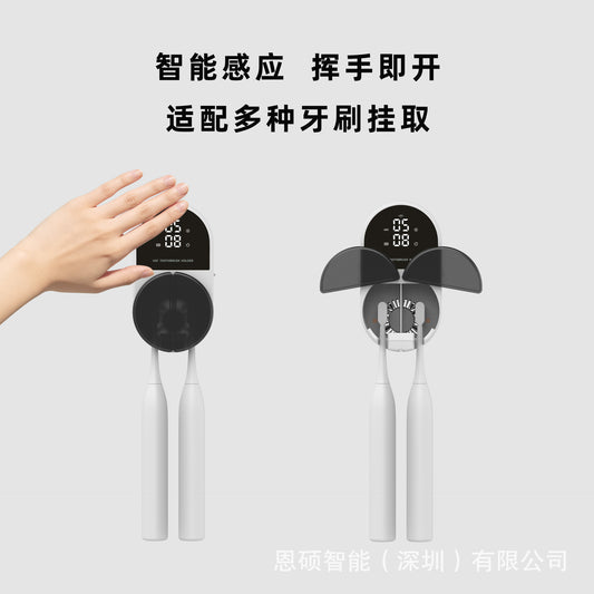 【New Product】Manufacturer's UV Toothbrush Sterilizer, Smart Sensor Disinfection Box, Toothbrush Sterilization Rack for Cross-Border Sales - image 2