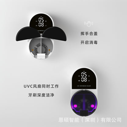 【New Product】Manufacturer's UV Toothbrush Sterilizer, Smart Sensor Disinfection Box, Toothbrush Sterilization Rack for Cross-Border Sales - image 3