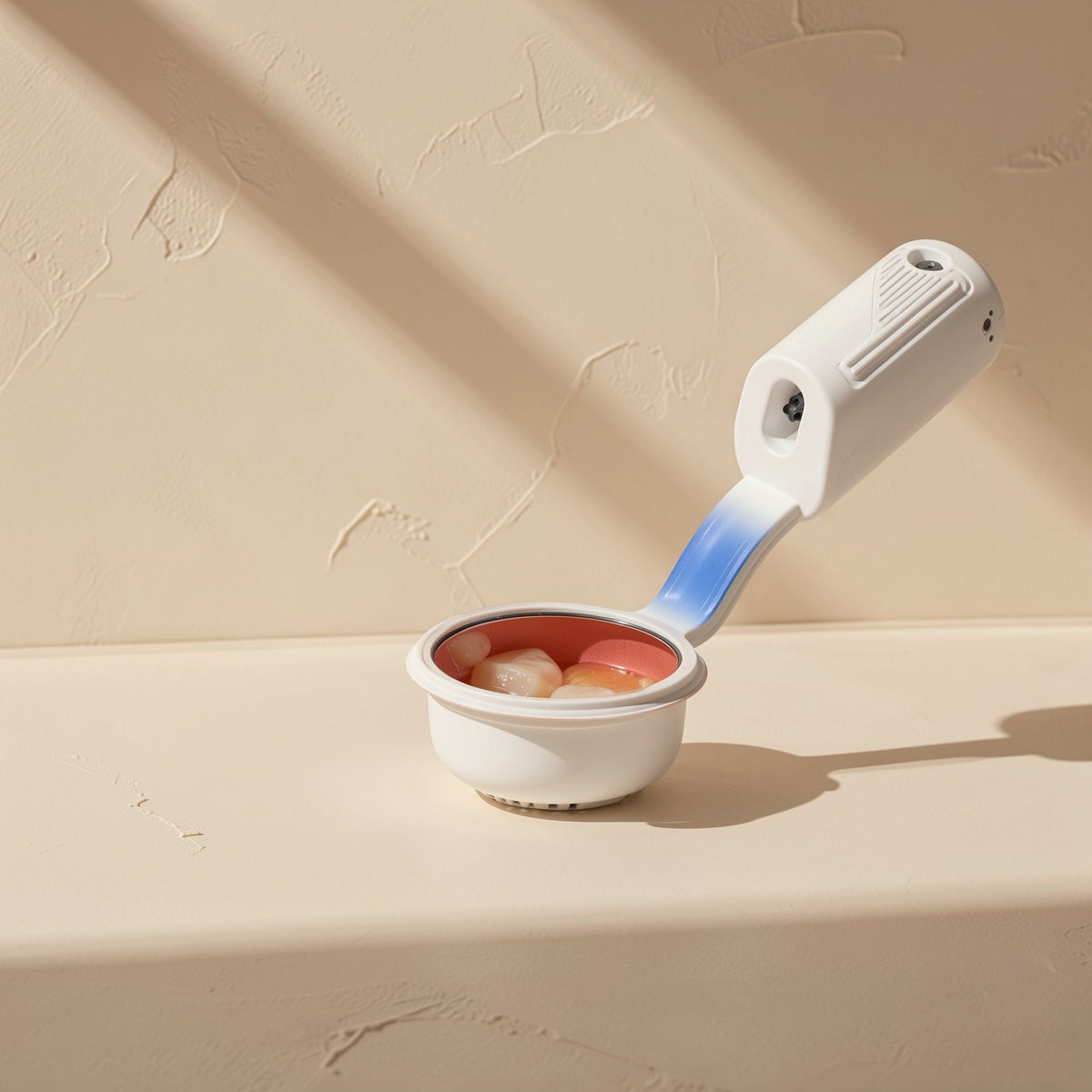 White LED microcrystalline anti-fog oral inspection mirror - view 2