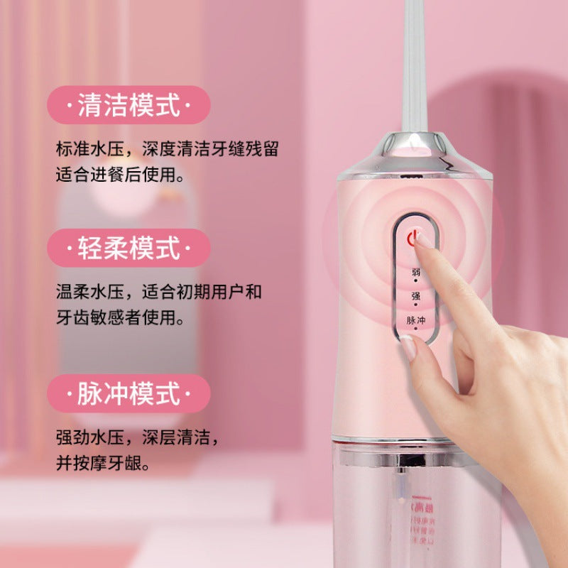 Cross-border electric oral irrigator, convenient home-use dental cleaner, water flosser, teeth cleaner, oral care dental cleaner - image 3