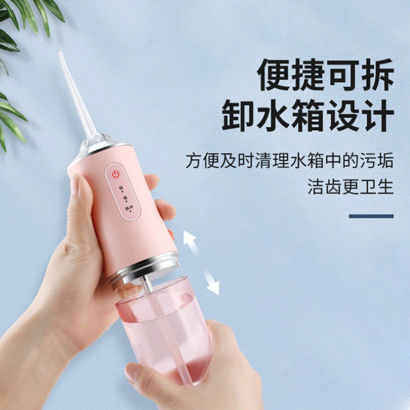 Cross-border electric oral irrigator, convenient home-use dental cleaner, water flosser, teeth cleaner, oral care dental cleaner - image 4