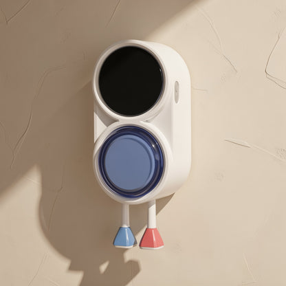Brushbeam UV wall-mounted toothbrush sanitizer with ABS body
