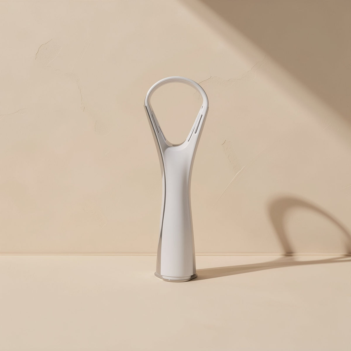 Stainless steel tongue scraper for cleaning tongue coating - view 4