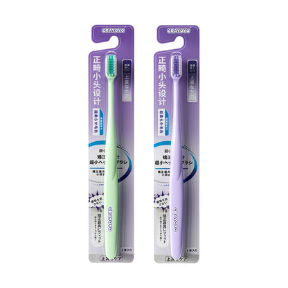 Orthodontic toothbrush for braces, soft-bristled small head interdental brush for correcting teeth, cleaning brush for adults and teenagers - image 5