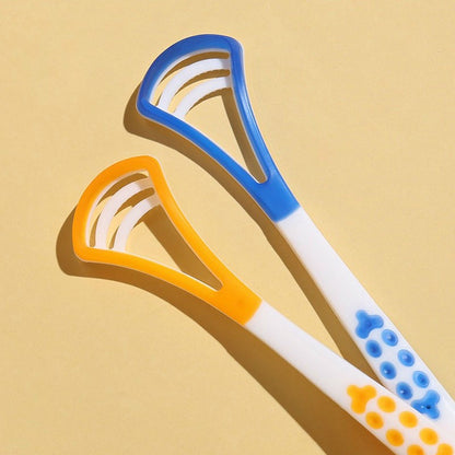 Tongue scraper, tongue brush, bad breath remover, portable tongue cleaner, silicone tongue scraper - image 4