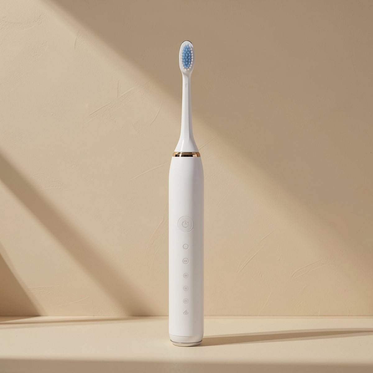 Rechargeable electric toothbrush with soft bristles - view 3