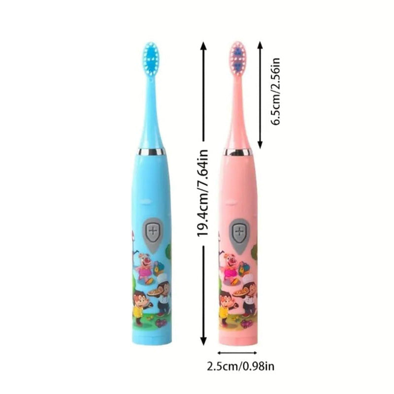 Children Sonic Electric Toothbrush Ipx6 Waterproof Colorful