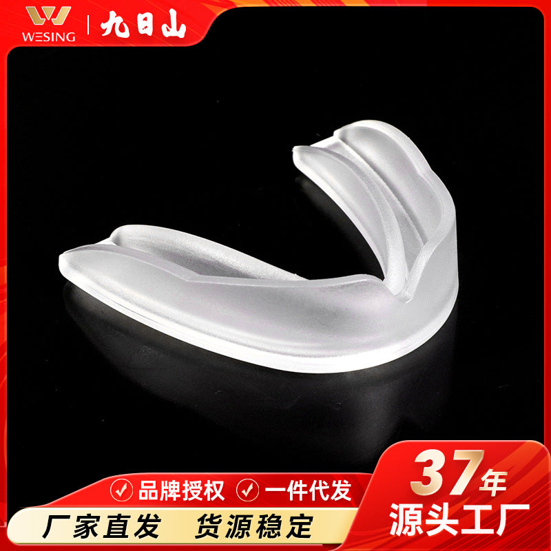 Jiurishan basketball sports tooth protection upper tooth boxing tooth protective cover men and women EVA cross-border wholesale - image 1
