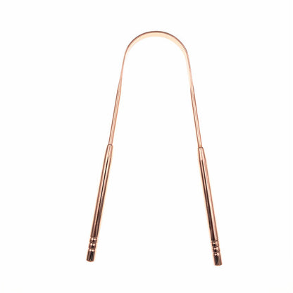 Stainless Steel Tongue Scraper Tongue Coating Cleaner Tongue Scraping Plate Tongue Coating Brush Oral Cleaning Tool suit - image 3