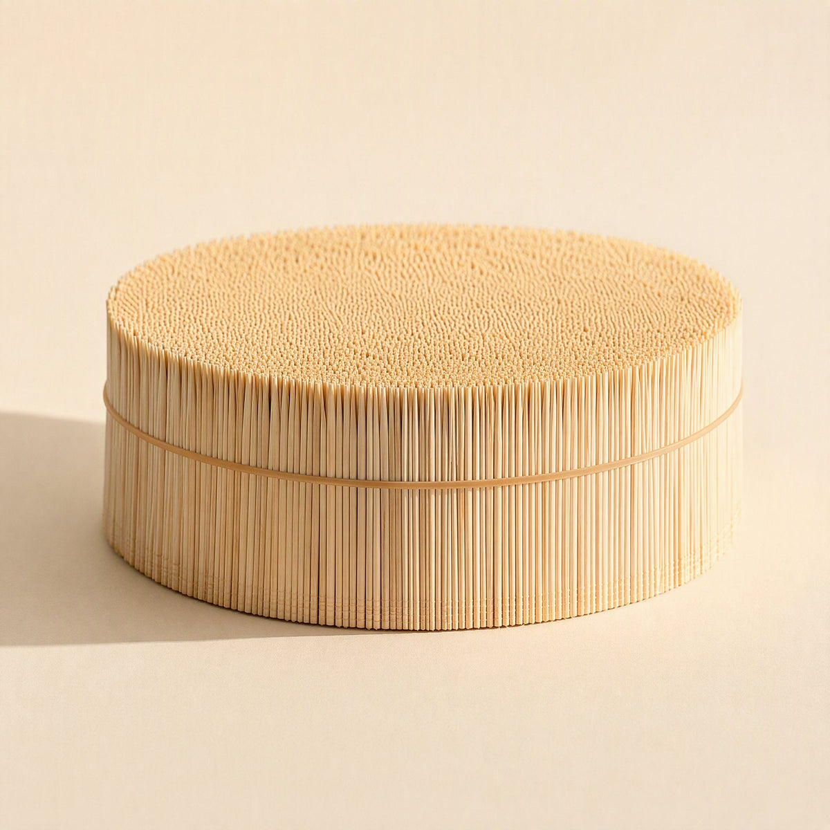 Bamboo toothpicks, 65 mm long, for commercial use - view 3