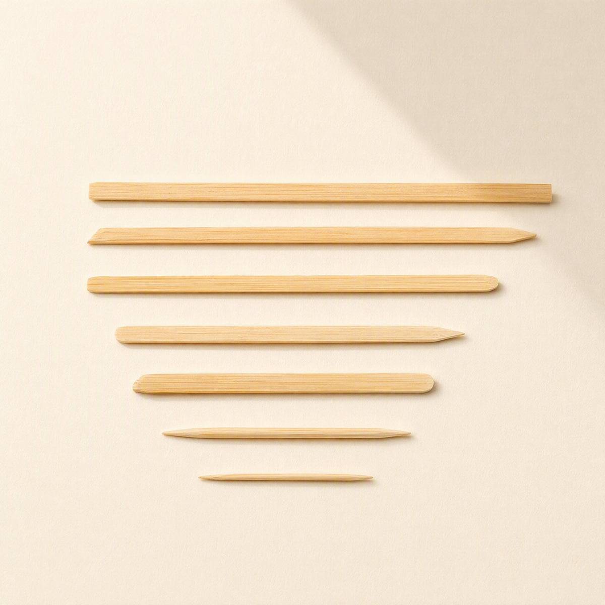 Bamboo toothpicks, 65 mm long, for commercial use - view 4