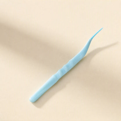 Box of 200 double-ended plastic interdental toothpicks, each 7.5 cm long - view 3