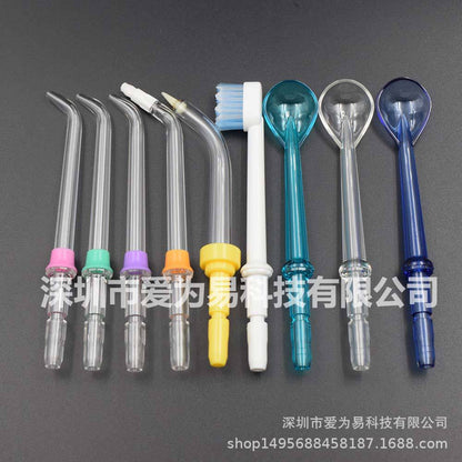 Cross-border Nozzle Applicable Waterpik Jiebi Dental Spray Head Water Floss Dental Cleaner Dental Cleaner Handle Spray Head - image 1