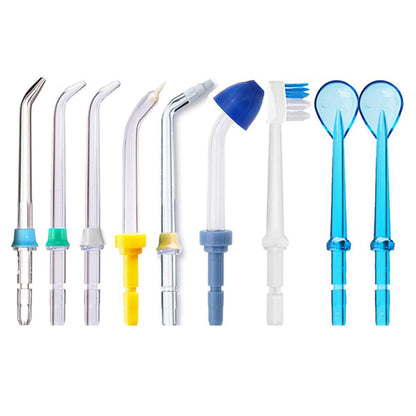 Replacement Nozzles for Dental Irrigators, Standard Nozzles for Water Flossers, Orthodontic Periodontal Plaque Nozzle Set, 9 Pieces - image 2
