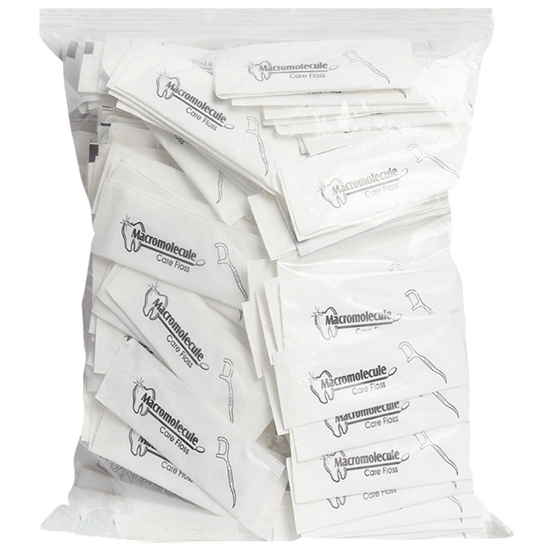 Floss stick in stock wholesale floss independent packaging hotel catering hospital disposable floss stick Toothpick line - image 5