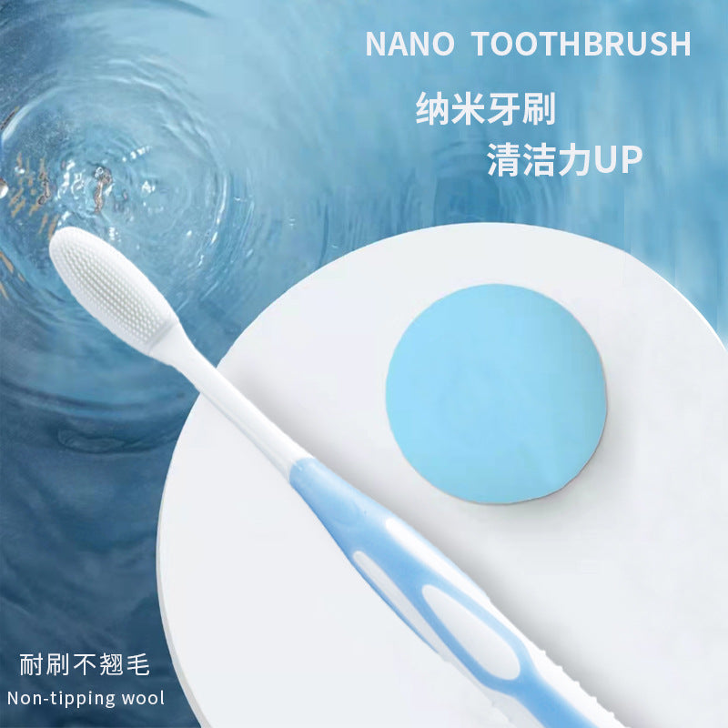 2-10 generation postage nano soft bristle toothbrush can replace very fine nano bristles independent packaging live - image 3