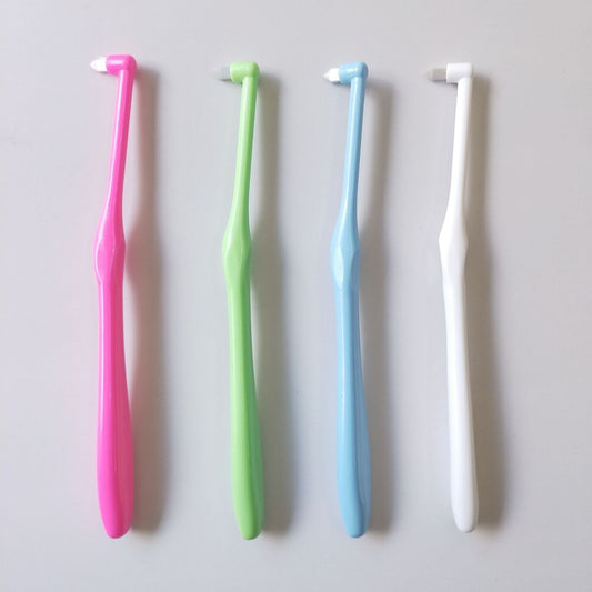 Oral Single-Beam Orthodontic Toothbrush, Suitable for Adults to Correct Teeth, Wear Braces, Wisdom Teeth, Soft-Bristled Toothbrush, Pet Toothbrush - image 1
