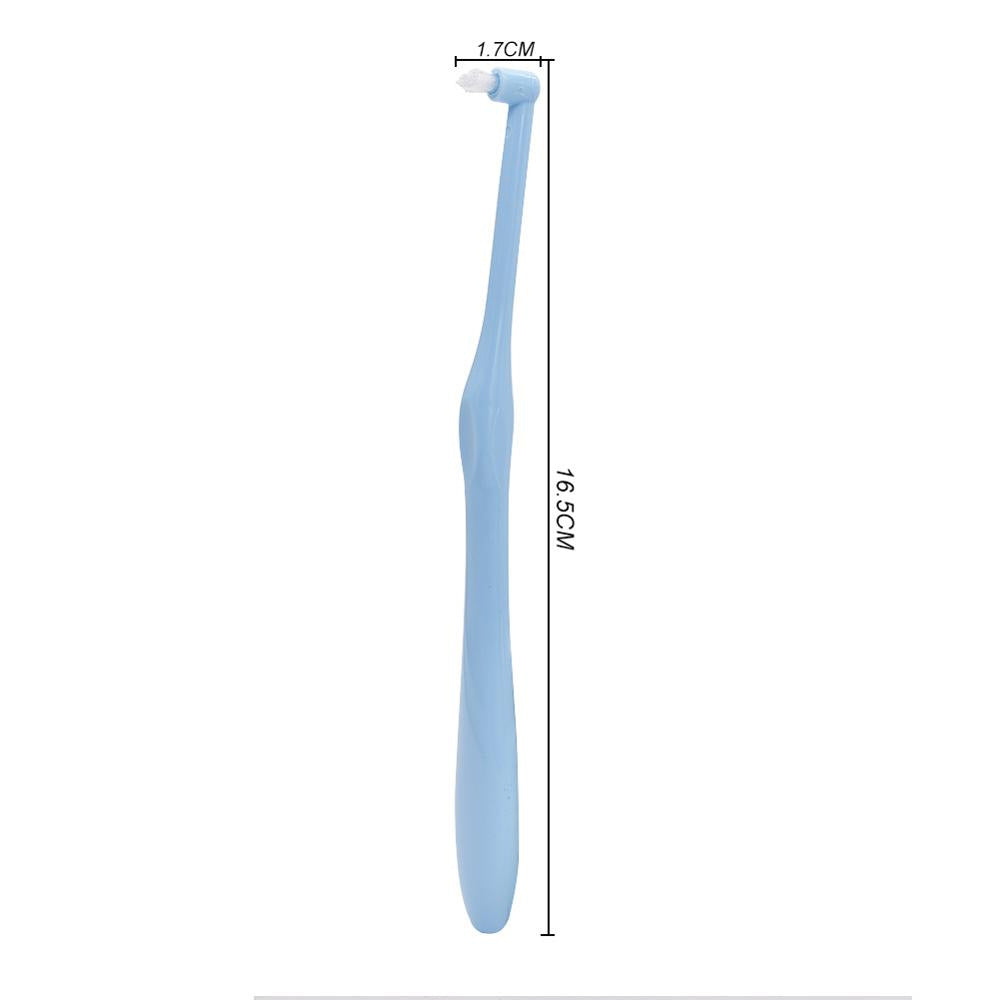Oral Single-Beam Orthodontic Toothbrush, Suitable for Adults to Correct Teeth, Wear Braces, Wisdom Teeth, Soft-Bristled Toothbrush, Pet Toothbrush - image 4