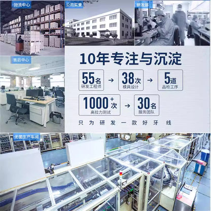 Buyhong Factory Rongqiao Dental Floss Manufacturer Wholesale Dental Floss Sticks Thin Sliding Thread High Tension Floss Sticks Home Full Box Orthodontics - image 4