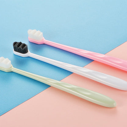 Hot soft hair ten thousand hair toothbrush single packaging women Adult Small head ten thousand soft hair toothbrush manufacturers wholesale - image 4