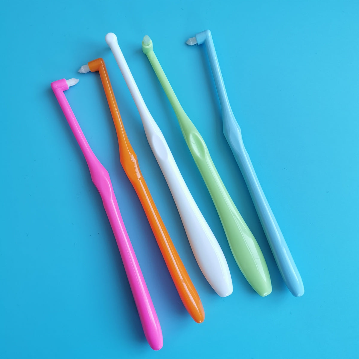 Hot Selling Orthodontic Toothbrush Single Bundle Brush Small Pointed Toothbrush Tooth Correction Braces Soft Bristles Cleaning Gap Brush - image 2