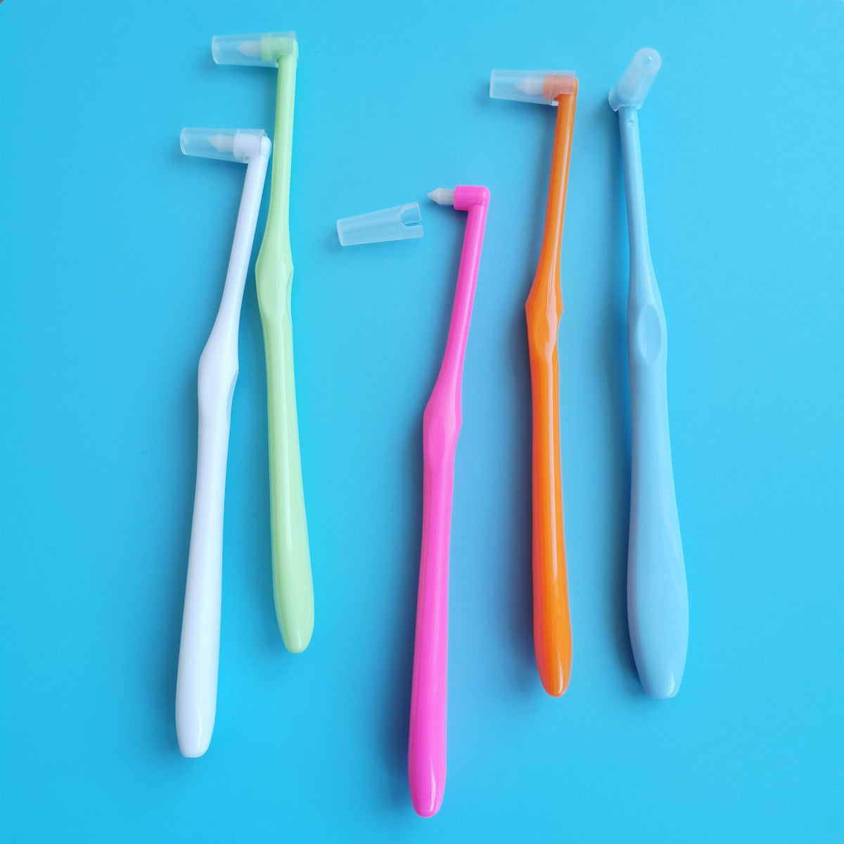 Hot Selling Orthodontic Toothbrush Single Bundle Brush Small Pointed Toothbrush Tooth Correction Braces Soft Bristles Cleaning Gap Brush - image 3