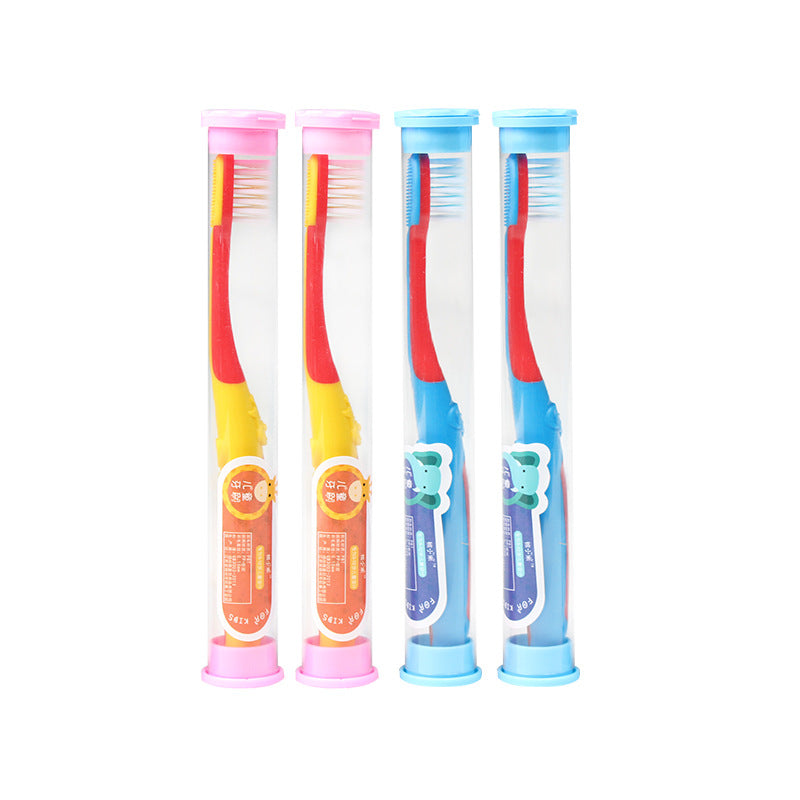 Adult toothbrush children can print logo dental opening small gift toothpaste dental floss lettering toothbrush toothpaste suit - image 5