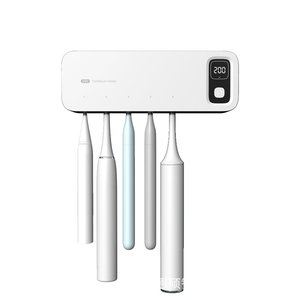 Toothbrush Sterilizer Uv Disinfection Box Sterilization Automatic Drying Electric Bathroom Rack Wall Hanging No Punching - image 5