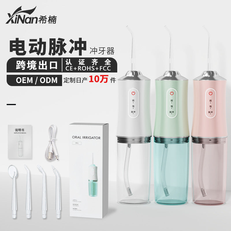 Duobrisk Portable Electric Water Flosser – Rechargeable, 3 Settings