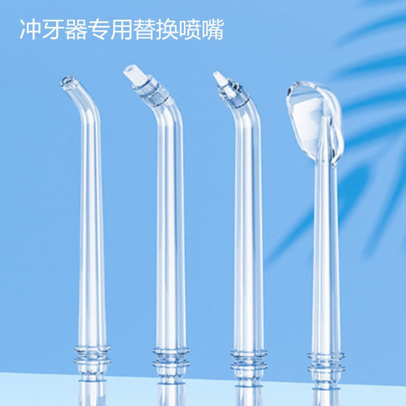 Dental irrigator replacement nozzle dental irrigator replacement nozzle water floss standard orthodontic dental plaque 4 kinds of nozzle accessories - image 1