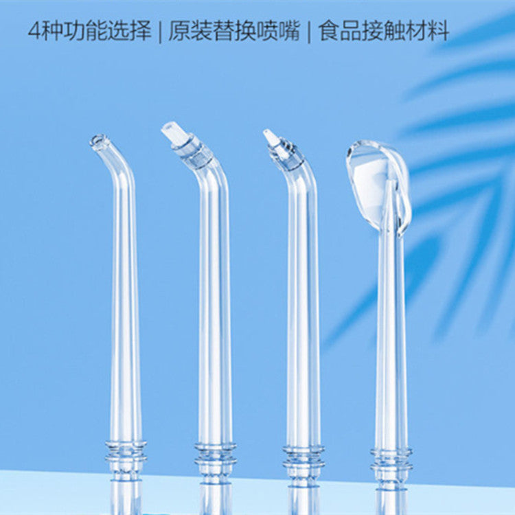 Dental irrigator replacement nozzle dental irrigator replacement nozzle water floss standard orthodontic dental plaque 4 kinds of nozzle accessories - image 2