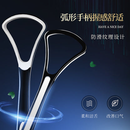 Men's Tongue Cleaner, Tongue Scraper, Reduces Bad Breath, Adult Tongue Cleaning Tool, Tongue Scraper, Tongue Brush - image 2