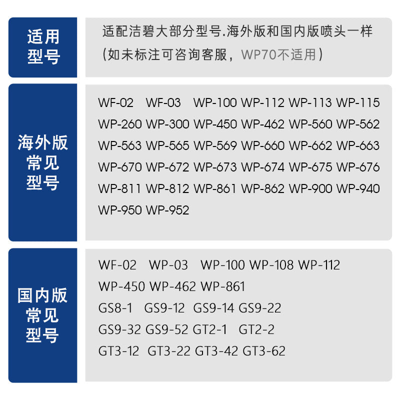 Standard Nozzle Accessories Are Suitable for Waterpik Teeth Rinser, Water Flosser, Tooth Cleaner, Tooth Cleaner Handle Accessories - image 3