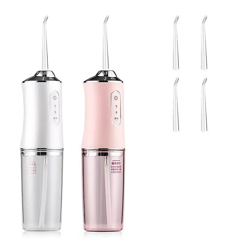 Cross-border electric dental flusher portable water dental floss to calculus charging handheld household oral cleaning dental rinse - image 4