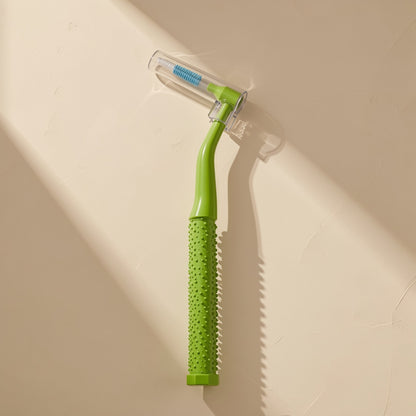 Set of 10 L-shaped manual interdental brushes - view 4