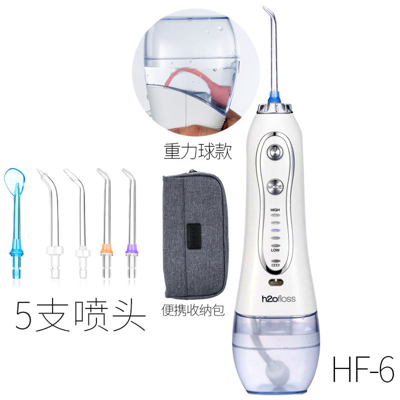 Aquatide Portable Water Flosser – Piston Pump, IPX7 Waterproof